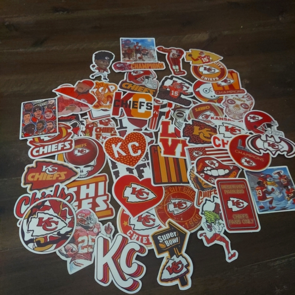 Kansas City Chiefs vinyl‎ stickers